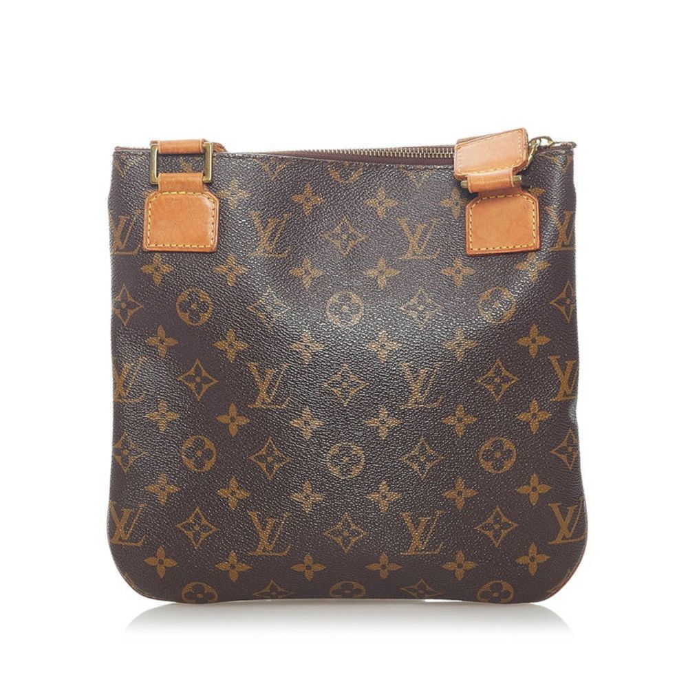 Louis Vuitton Pochette Bosphore Brown Monogram PVC Leather Shoulder Bag - Picture 3 of 5